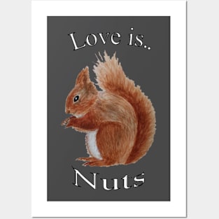 Love is Nuts Posters and Art